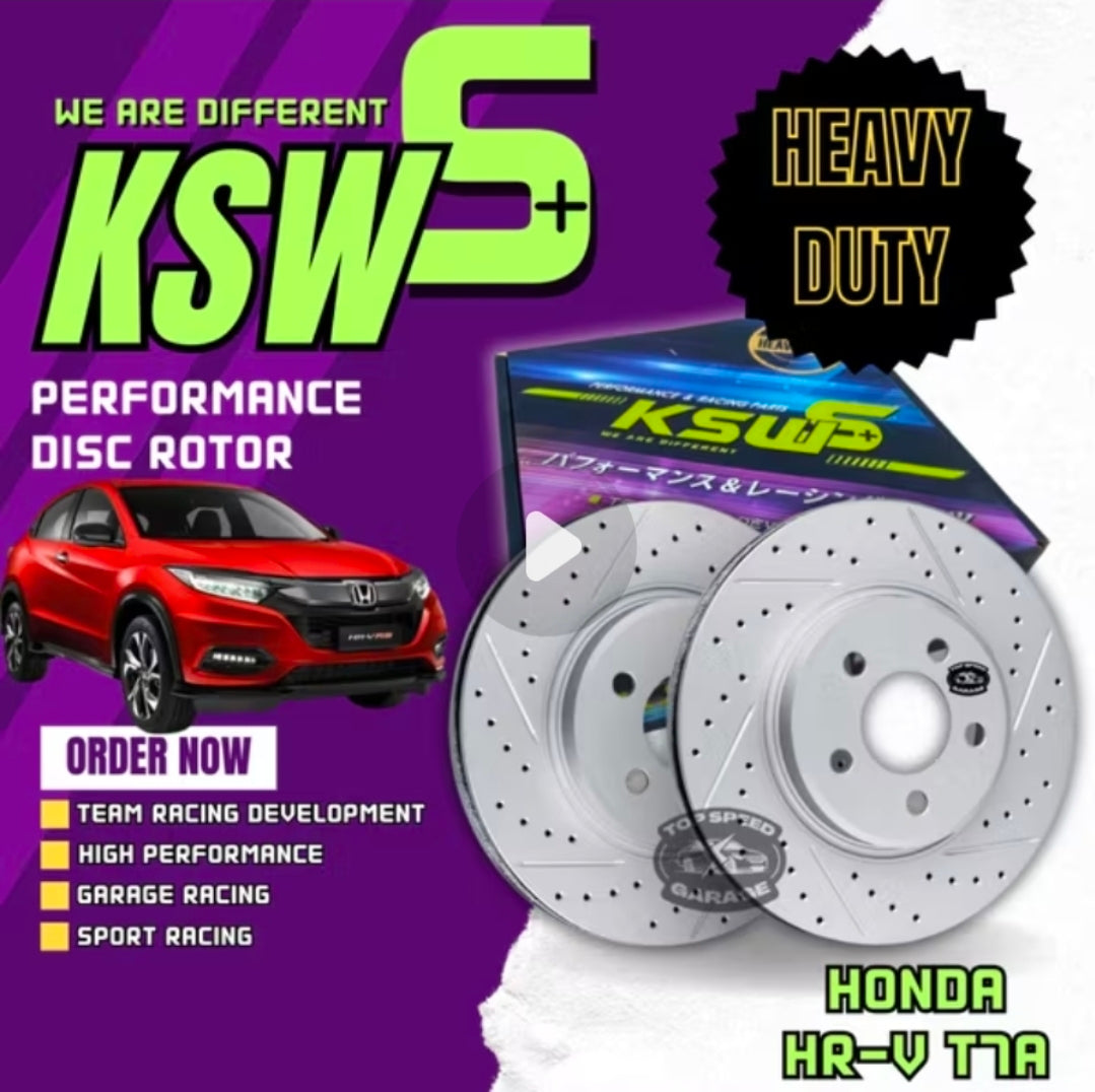 (HONDA VEZEL/HRV) | Performance Disc Rotor (Front)